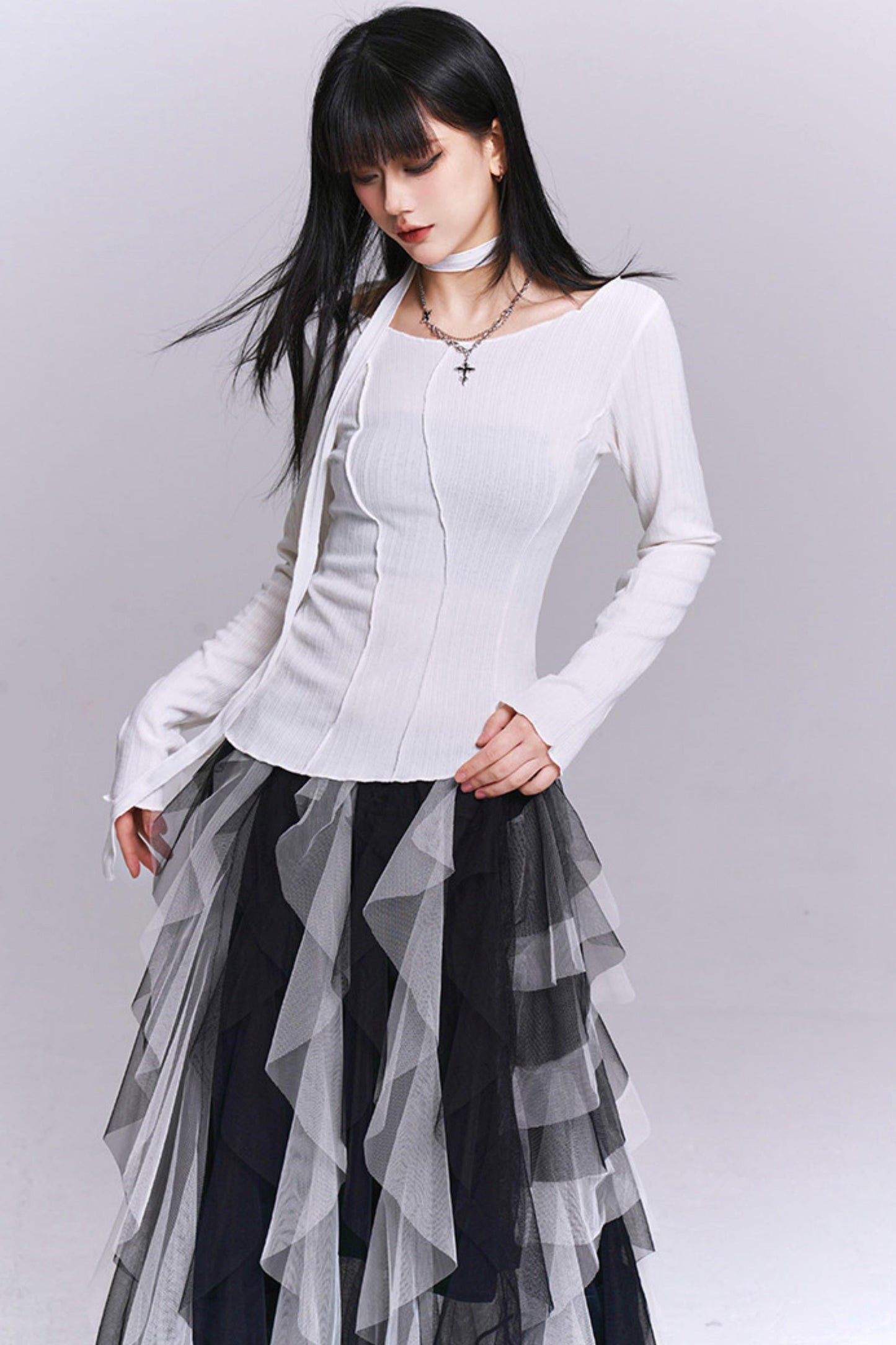 Mode Slim Fit Top