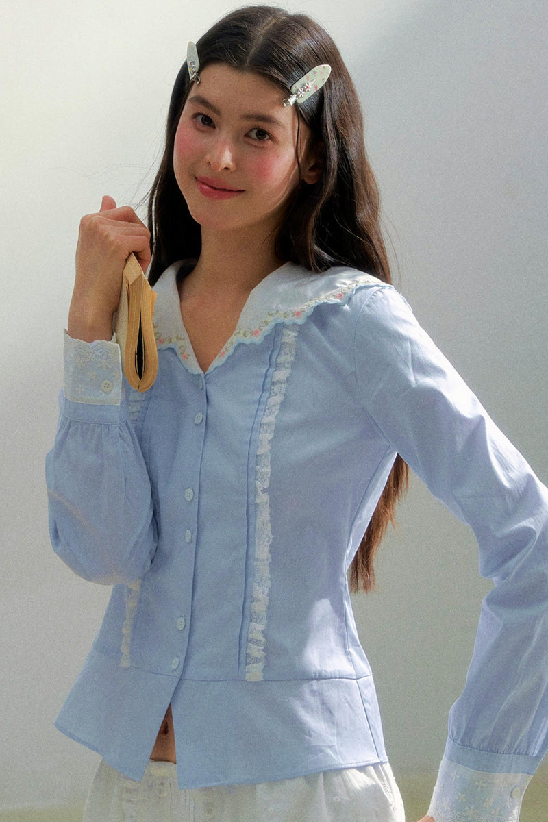 Sweet Ice Blue Top