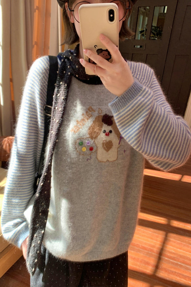 Sweet Puppy Loose Sweater
