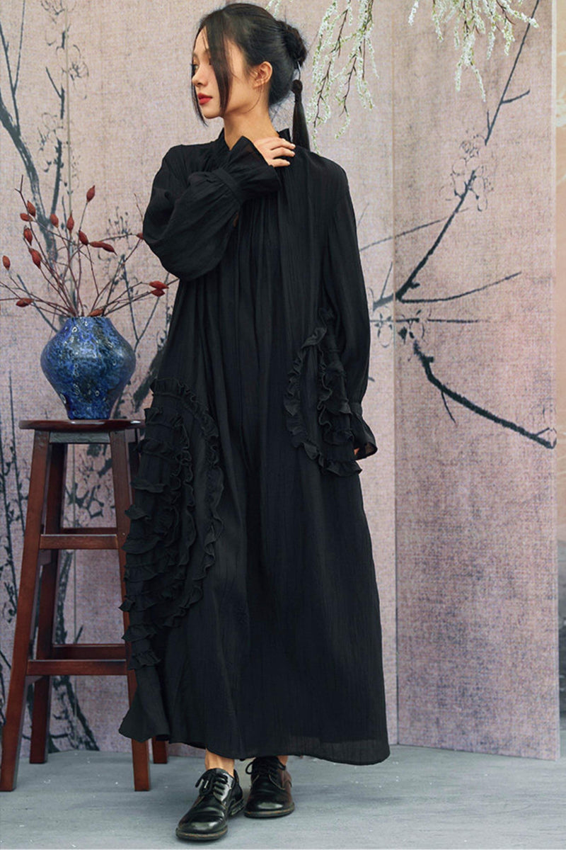 Mantic Black Long Dress