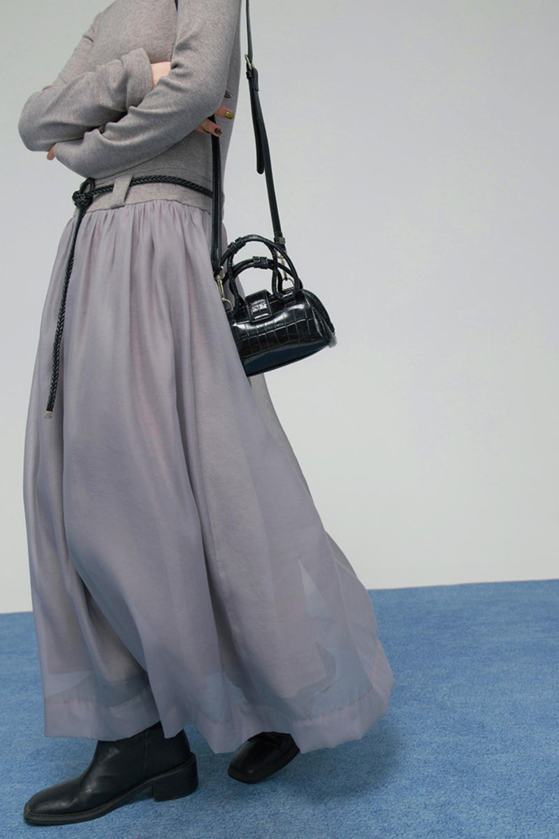 Misty Mode Tulle Long Dress