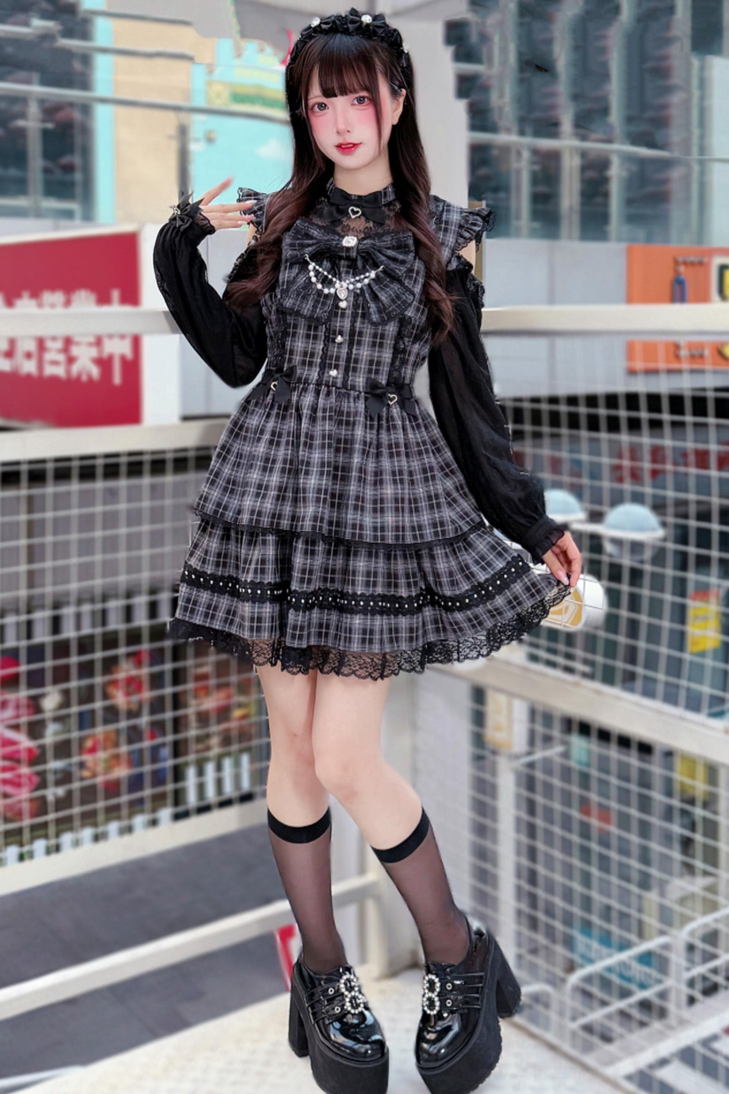 Dark Kawaii Dress + Headdress