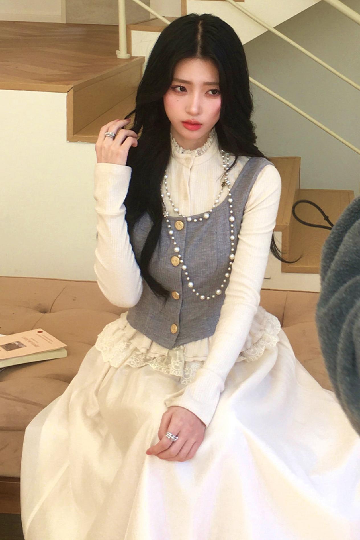 French Wreath Jacket + Top + Skirt