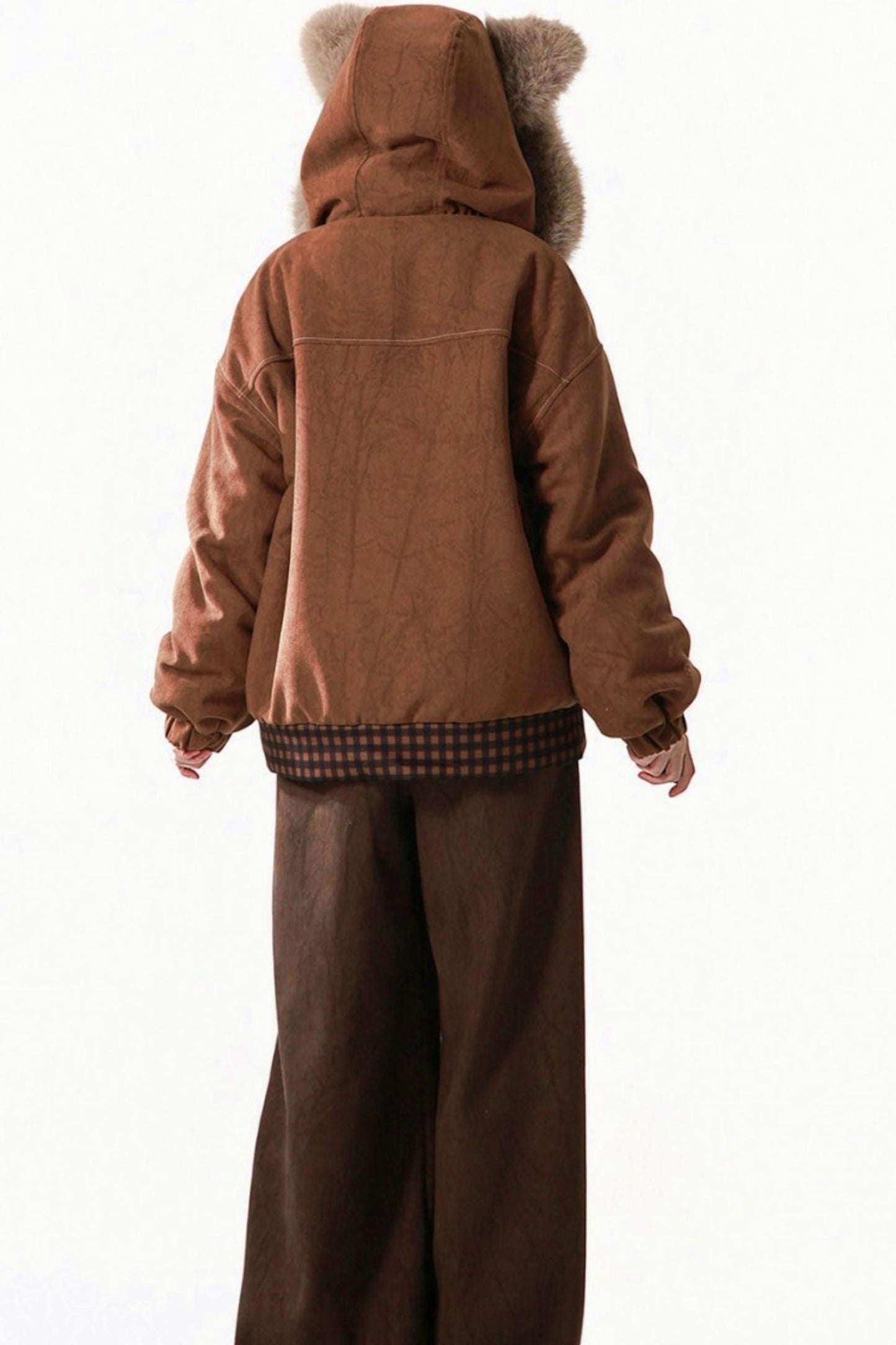 Brown Bear Fur Jacket + Pants