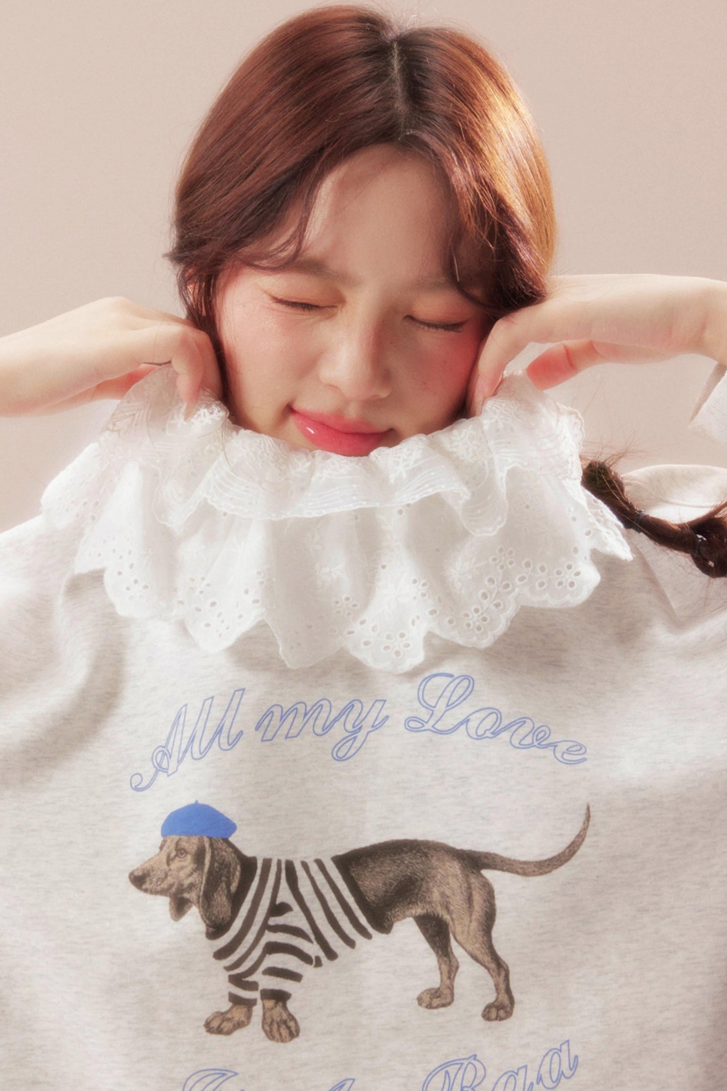 Daydreaming Lace Sweatshirt