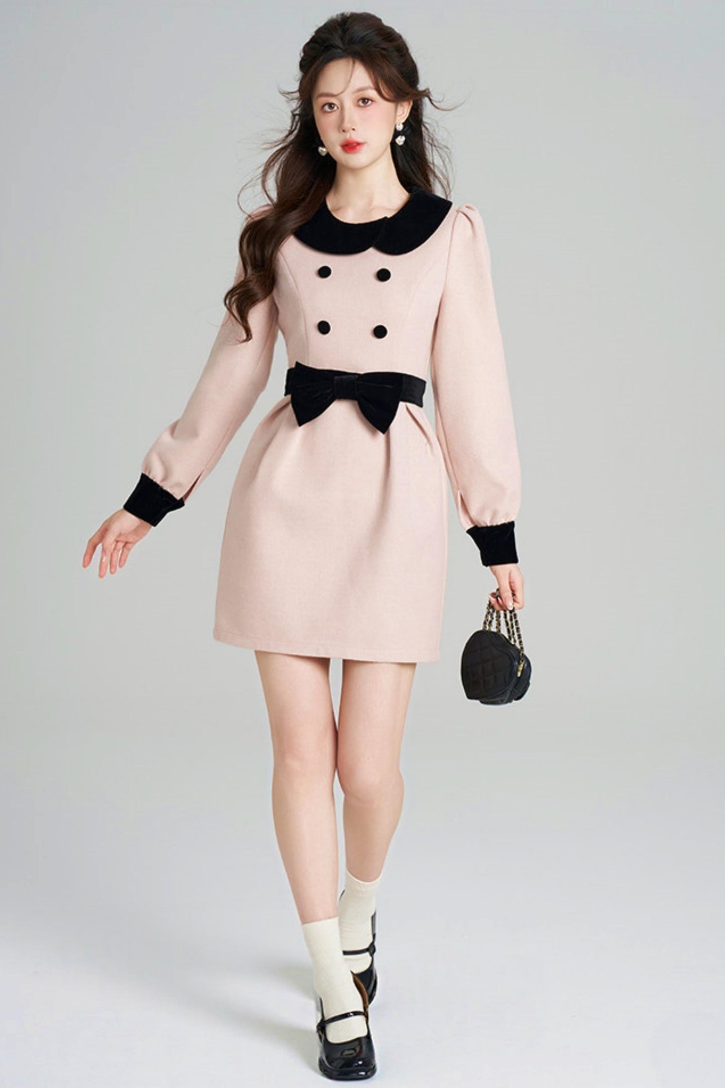 French Retro Sweet Dress