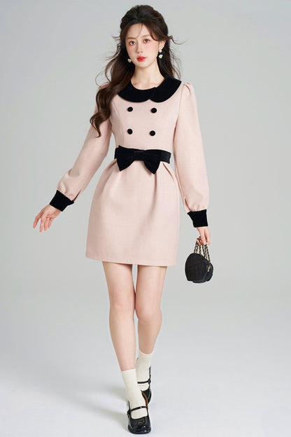 French Retro Sweet Dress