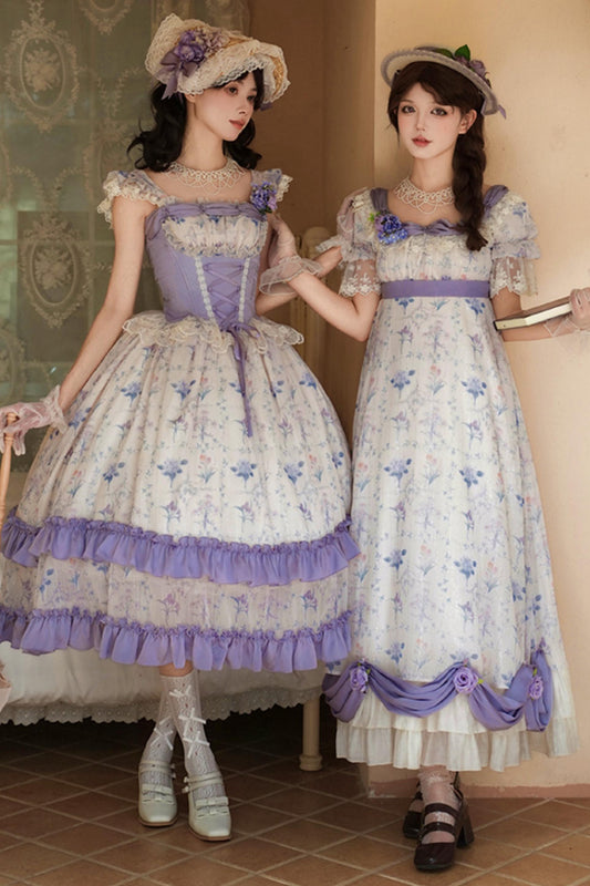 Letter and Poem Two Piece Look Dress Set