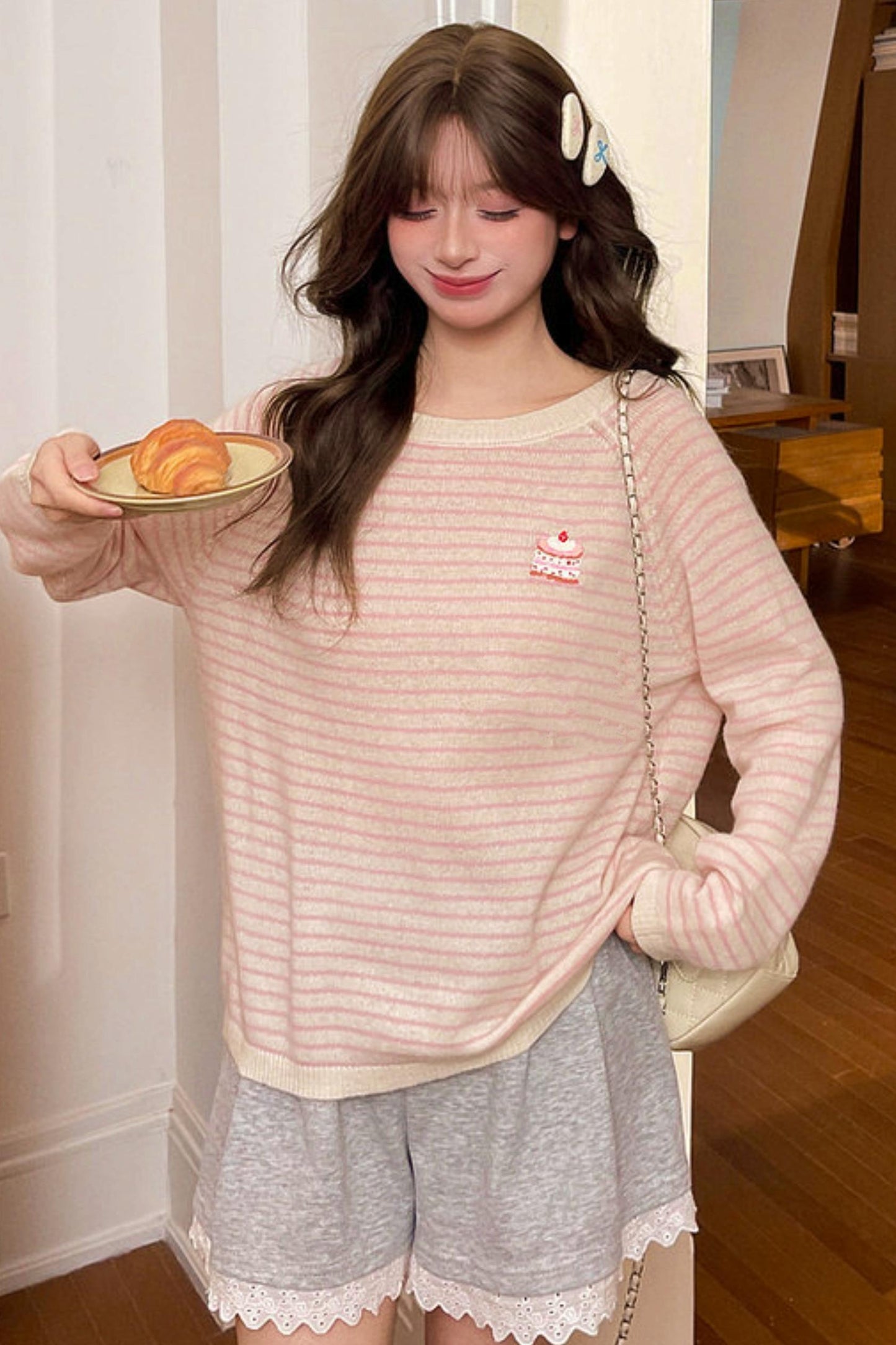 Sweet Cake Striped Top