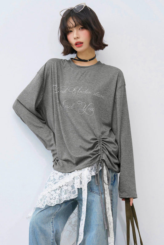 Y2k Loose Top