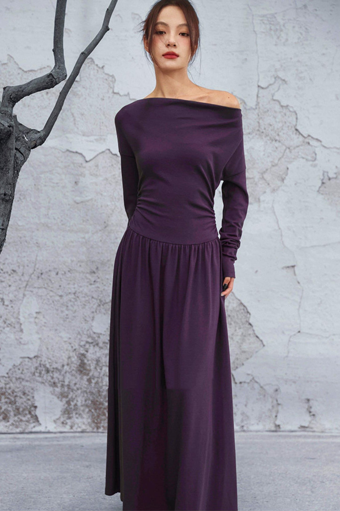 Retro Knitted Swing Dress