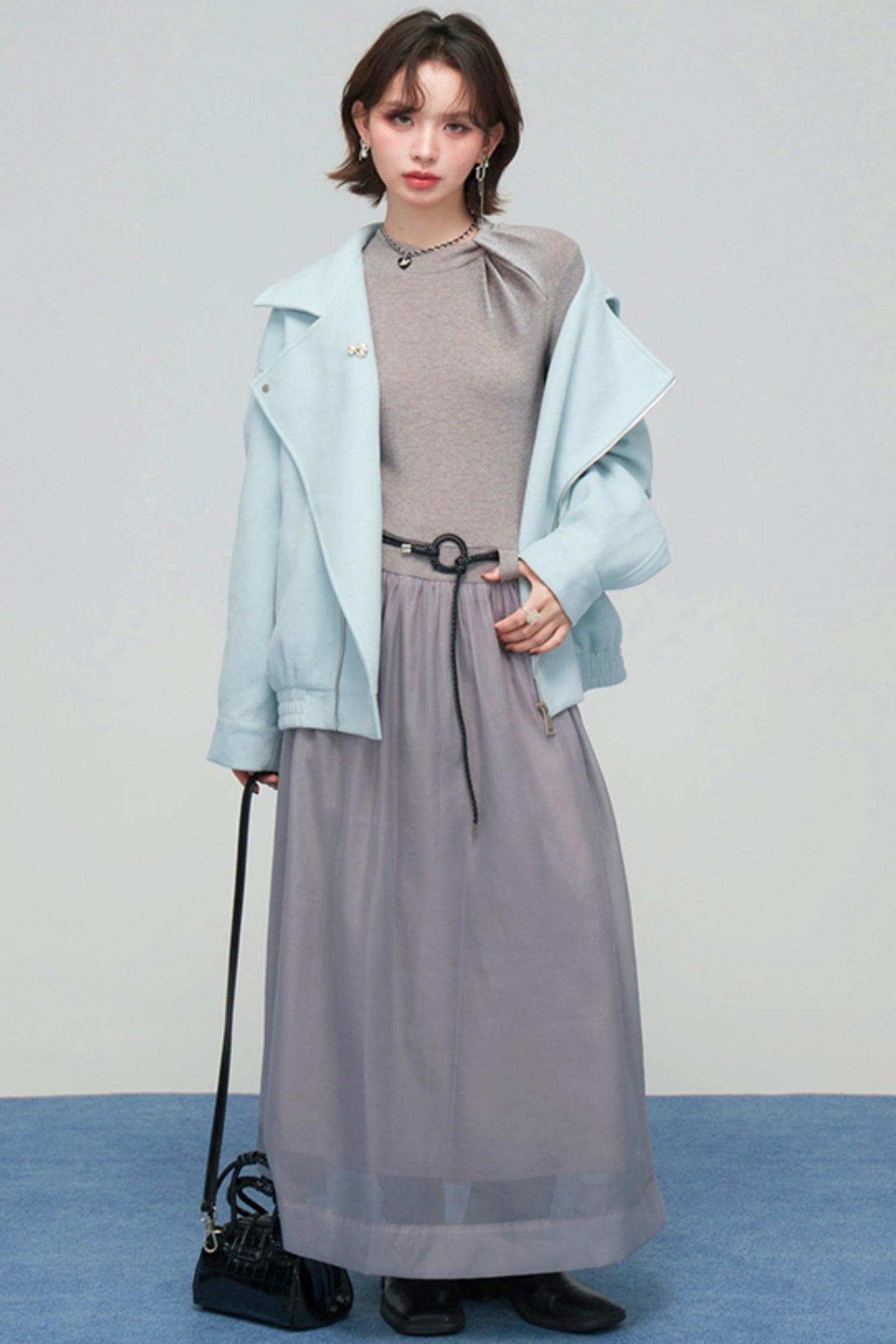 Misty Mode Tulle Long Dress