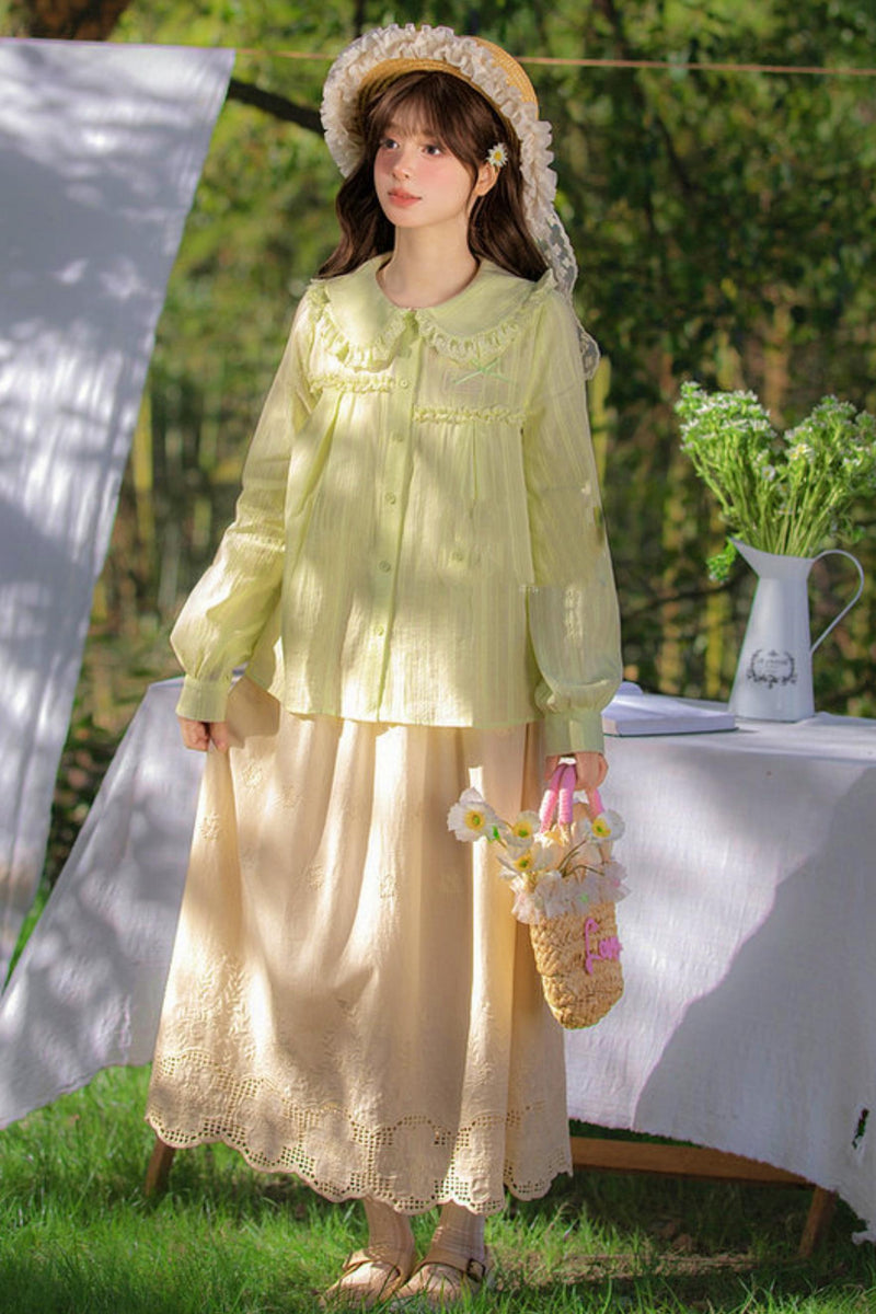 Forest Doll Collar Blouse