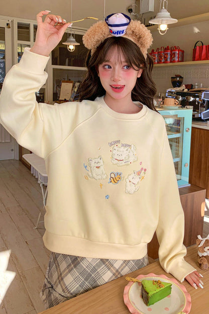 Sweet Dog Loose Sweatshirt