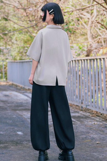 Eternity Printed Mid-sleeve Top