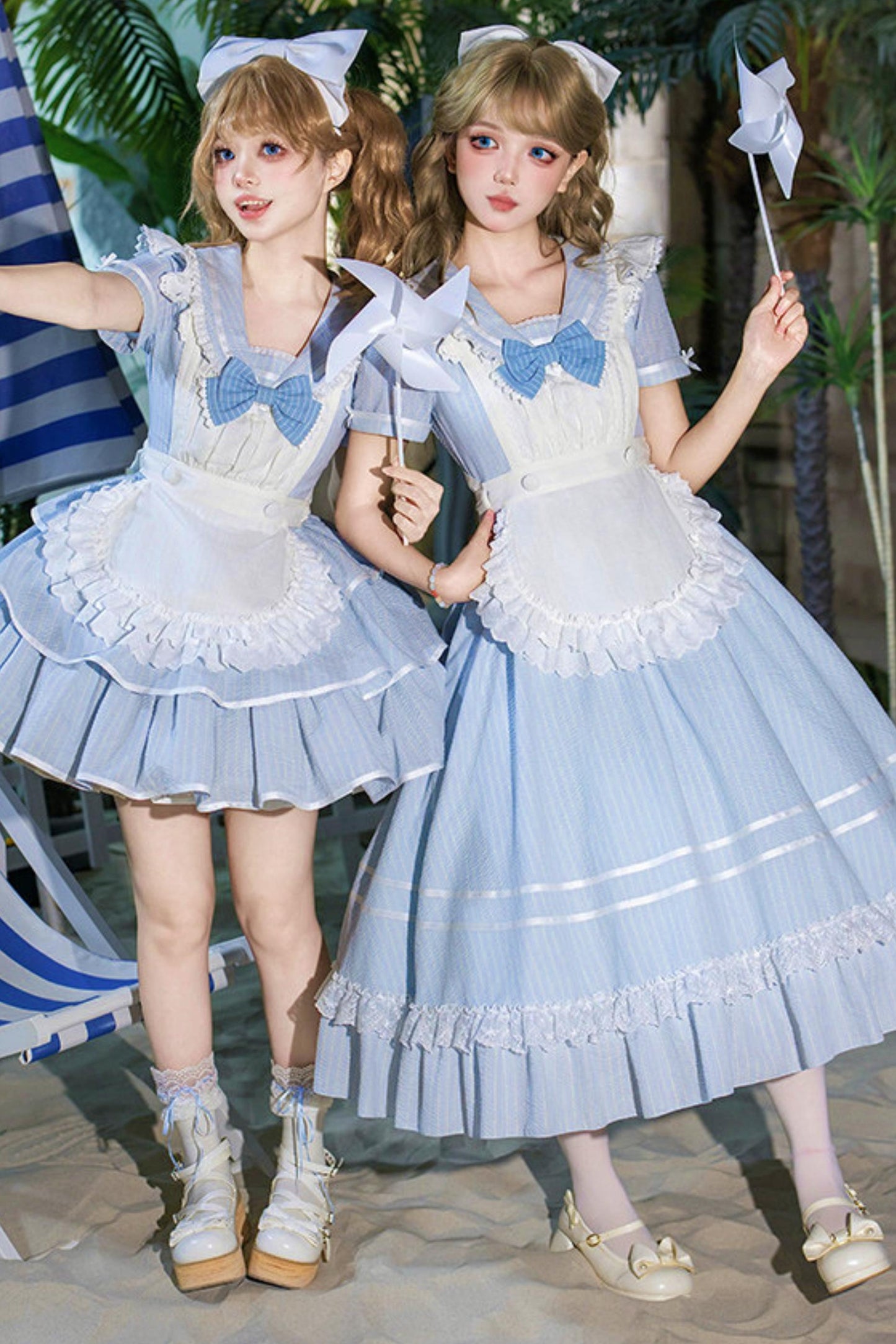 クラシカルマリンメイドロリータドレス+アクセサリー