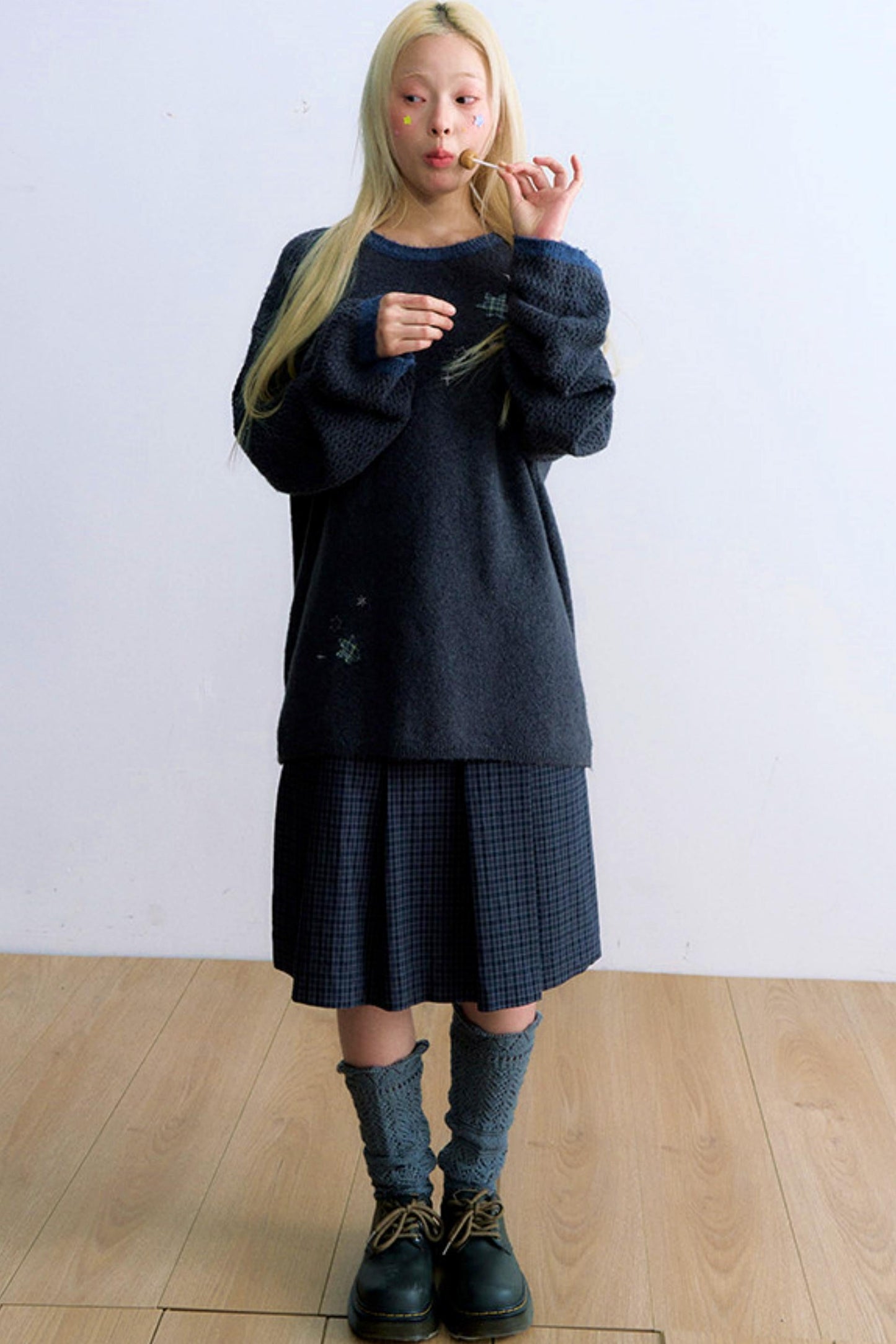 Six Point Star Knit Sweater
