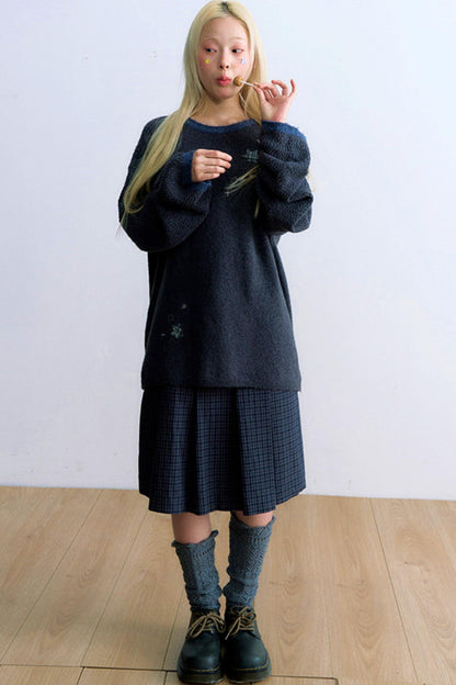 Six Point Star Knit Sweater