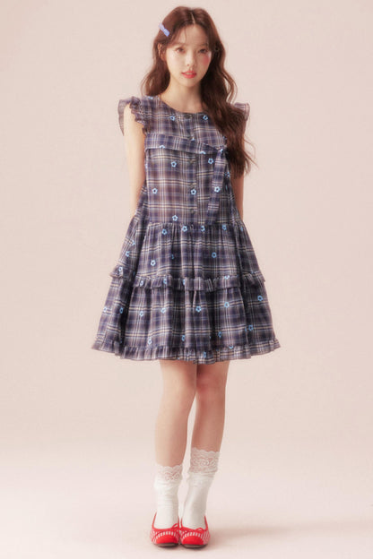 Summer Plaid Dress