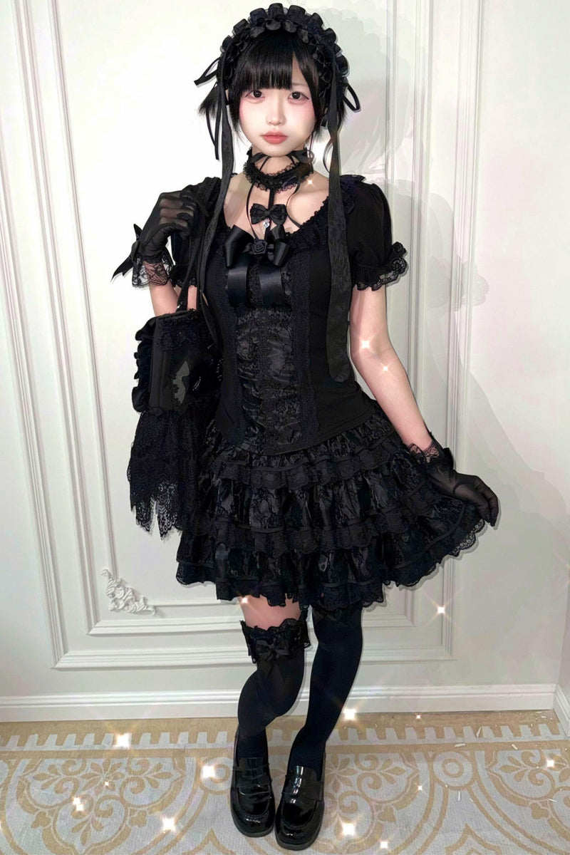 Nocturne Lace Skirt + Top