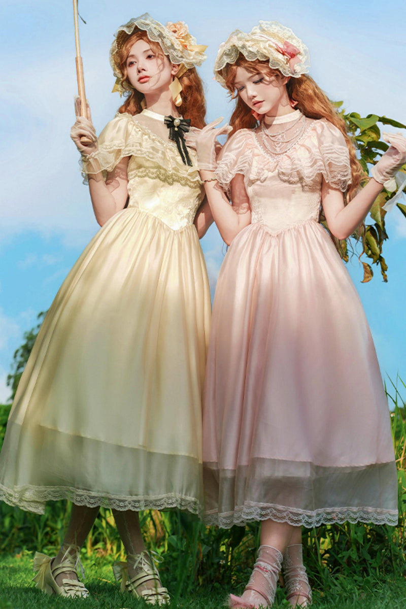 Twin Edwardian Collar Lolita Dress