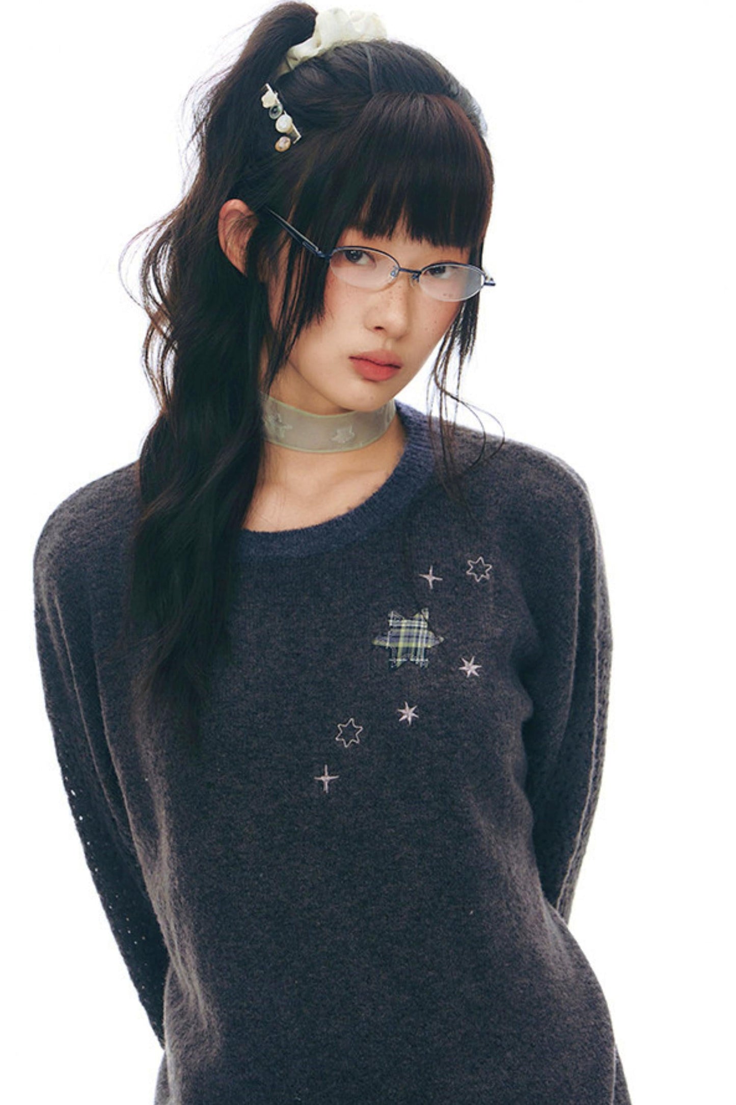 Six Point Star Knit Sweater