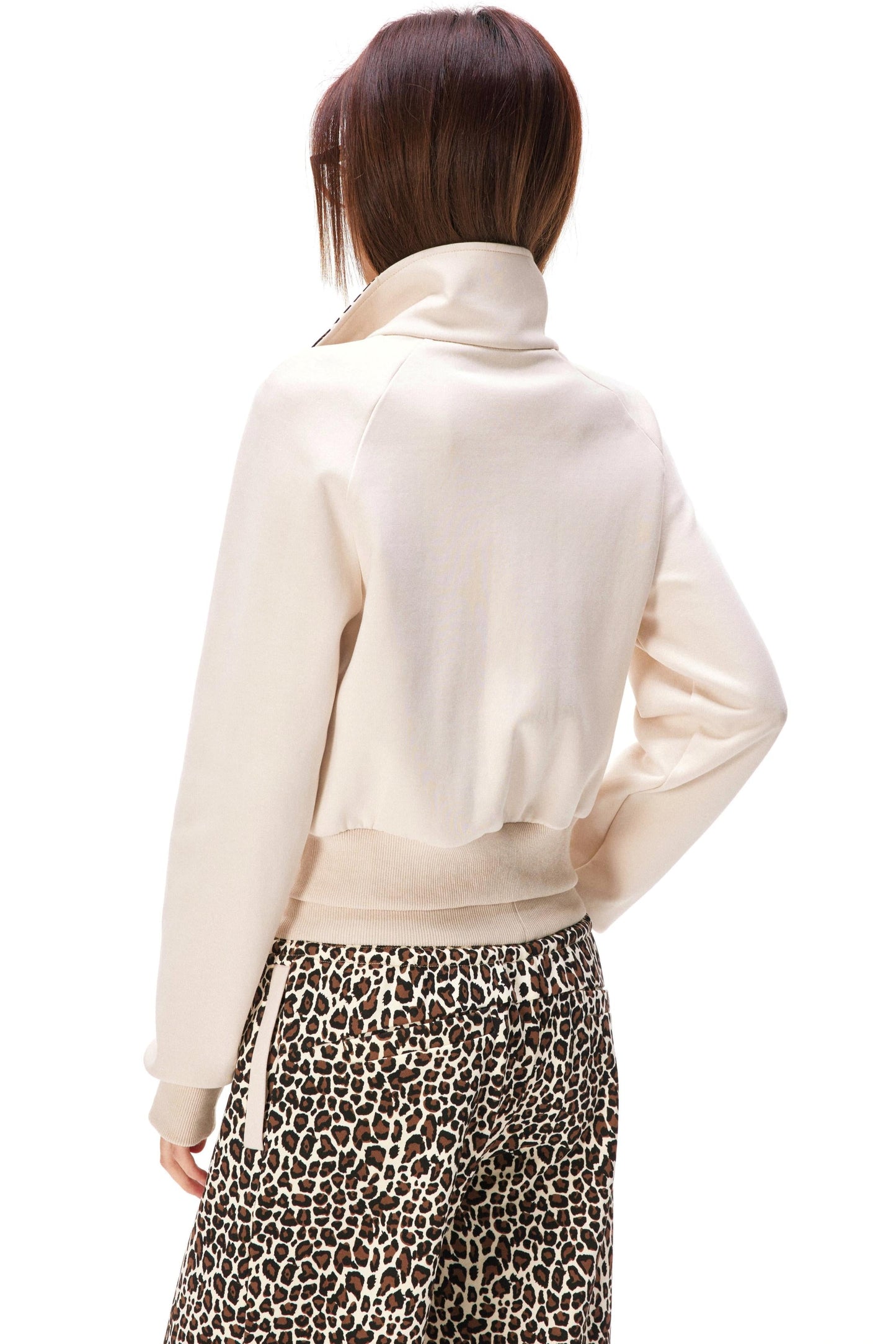 Retro Leopard Patchwork Jacket + Pants