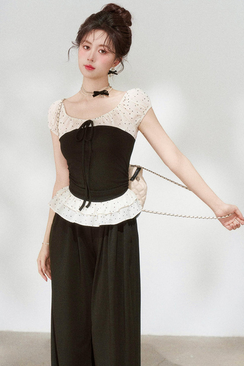 Off-shoulder Top + Pants
