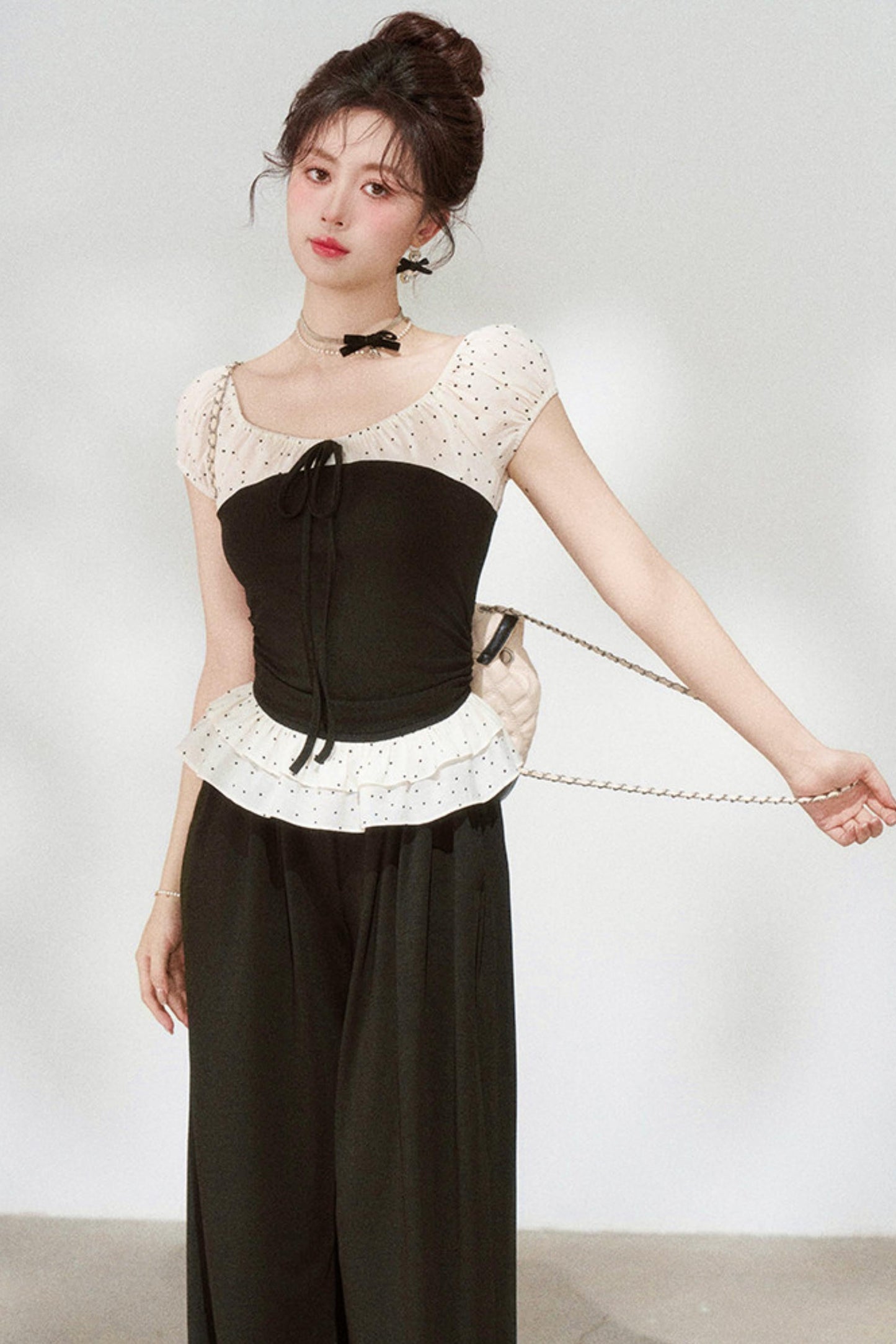 Off-shoulder Top + Pants
