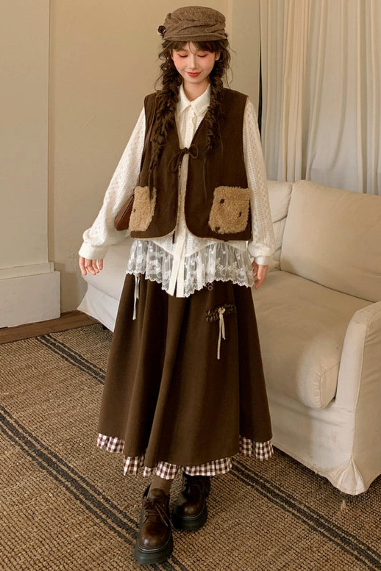 Lace Patchwork Blouse