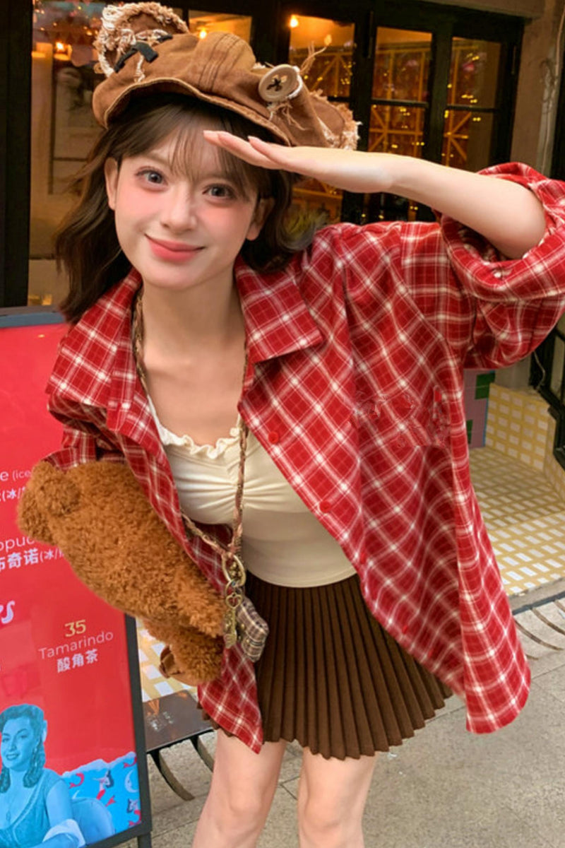 Retro Check Shirt