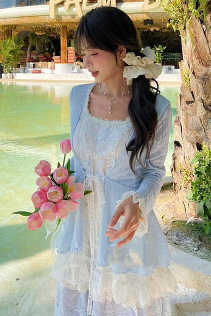 Lace Patchwork Dress
