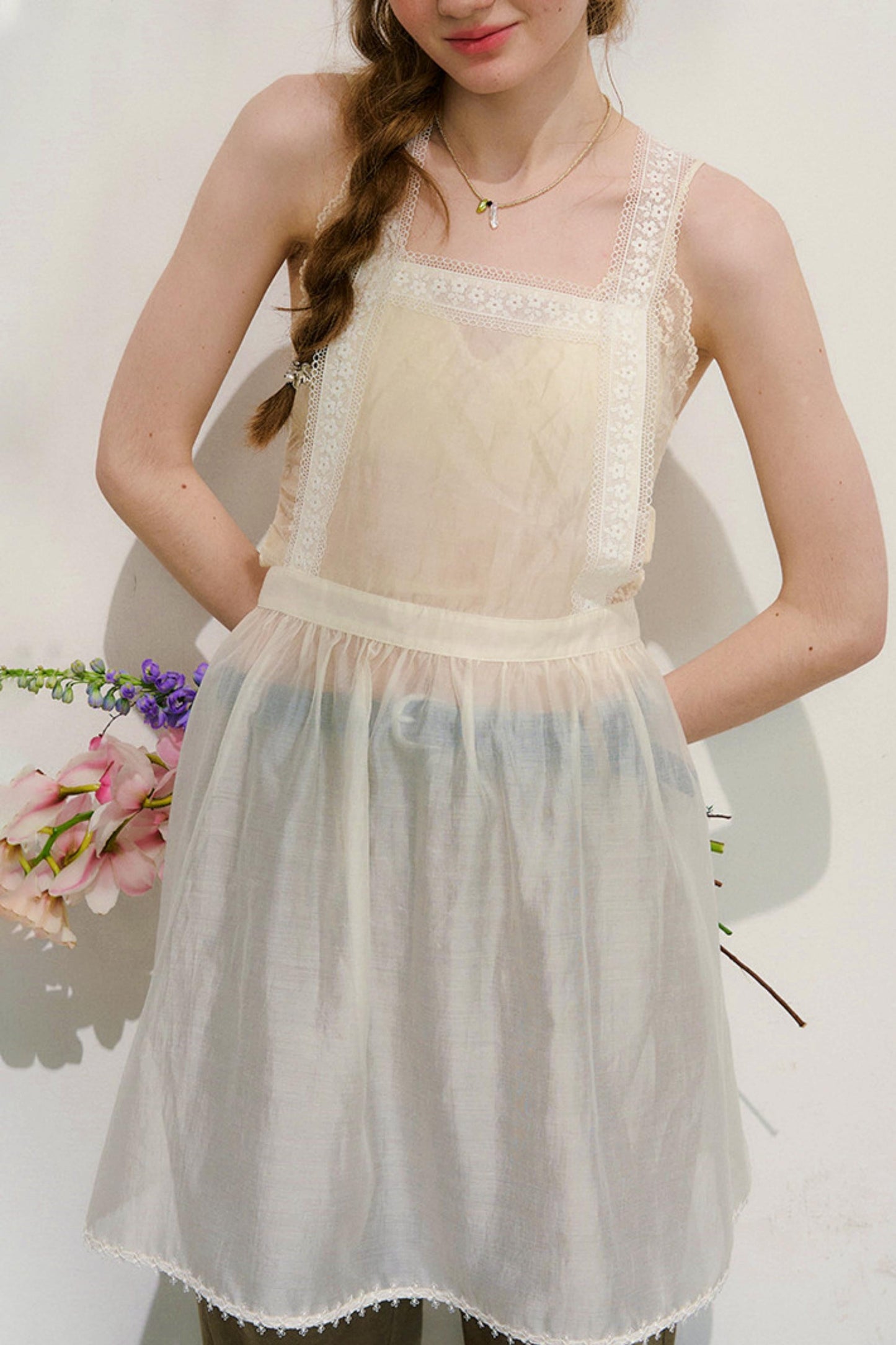 Mist Garden Lace Dress