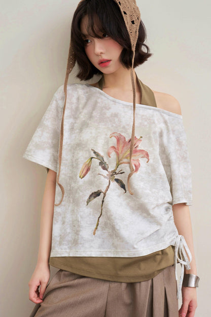 Retro Design Loose Top