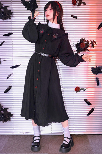 Eden Embroidered Lace Dress