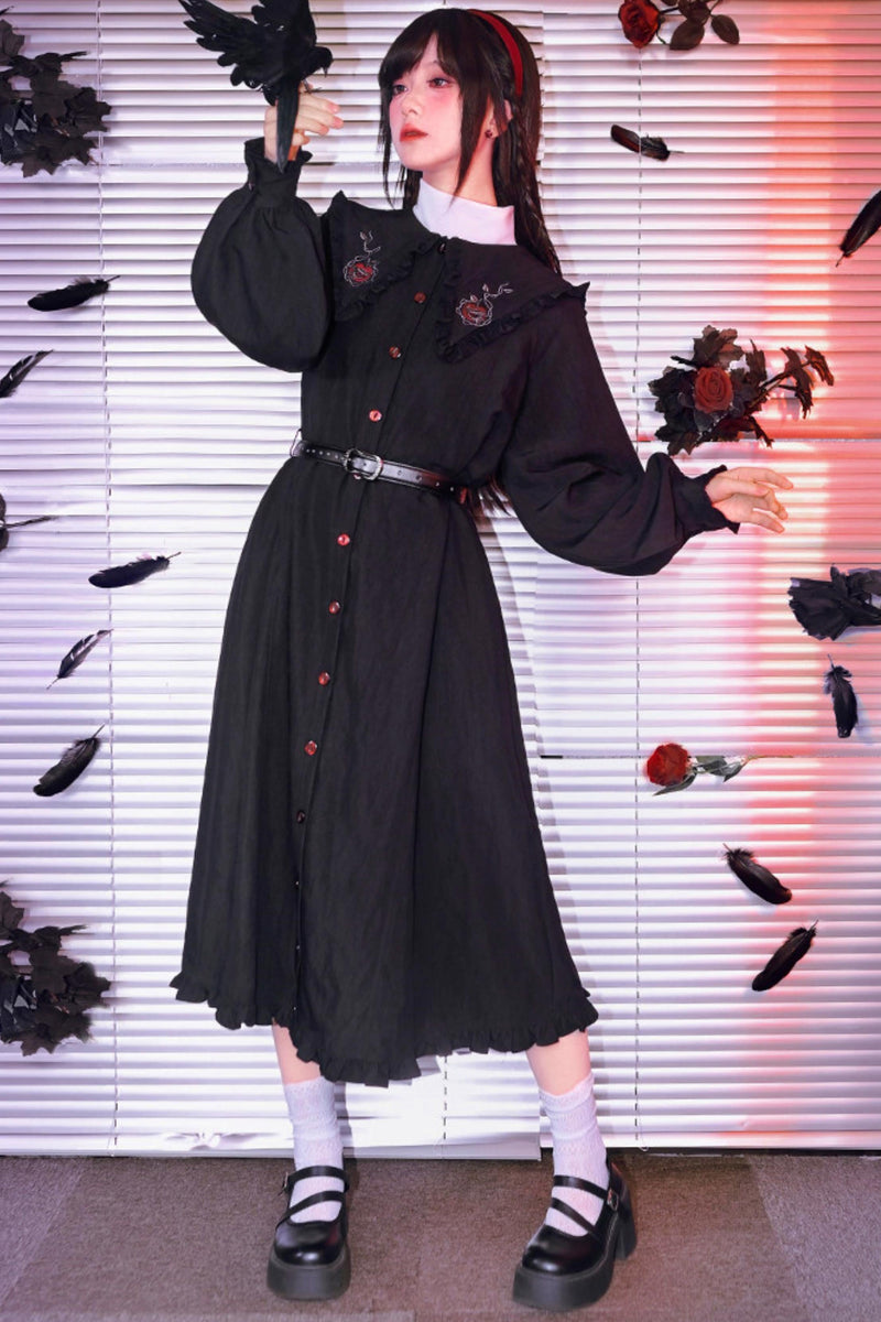 Eden Embroidered Lace Dress