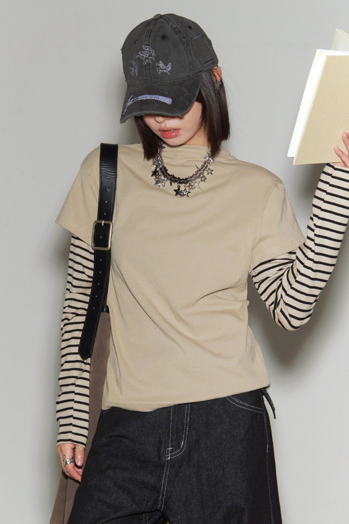 Gravity Patchwork Color Block Top