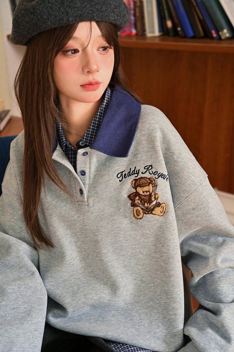 Bear Polo Top