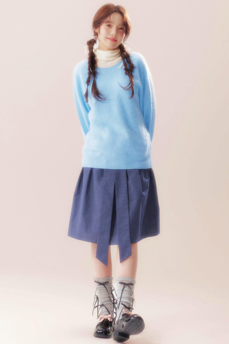 Pearl Bowknot Sweater