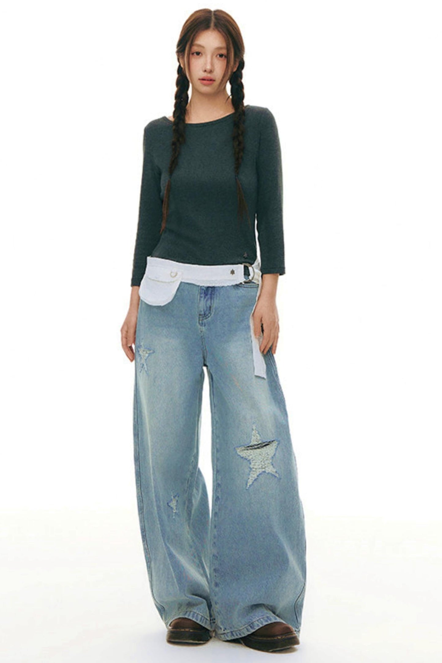 Cut-out Design Slim Top