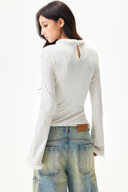Pure White Slim Tops
