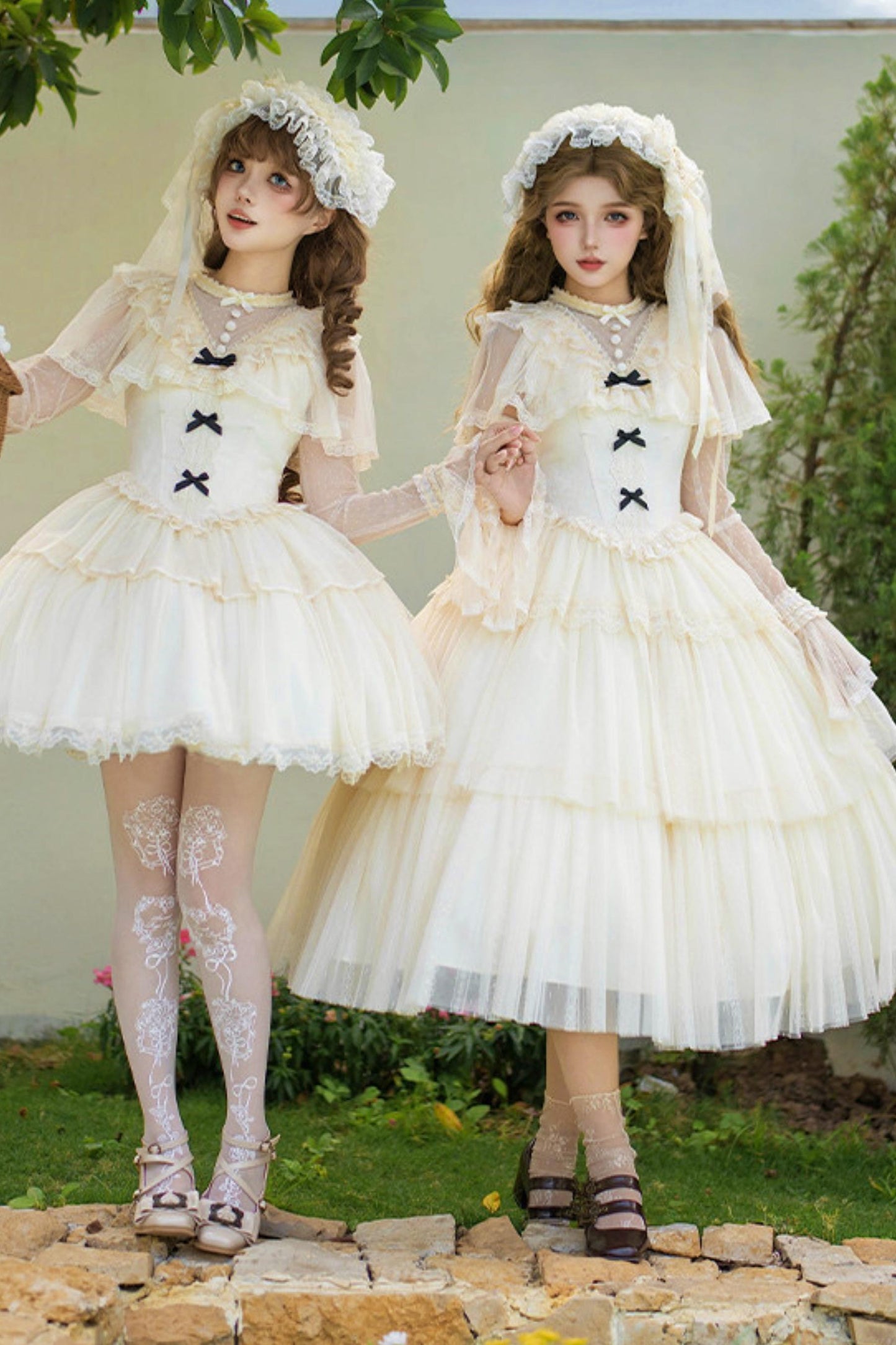 【予約商品】ホワイトプリンセスドレス+アクセサリー