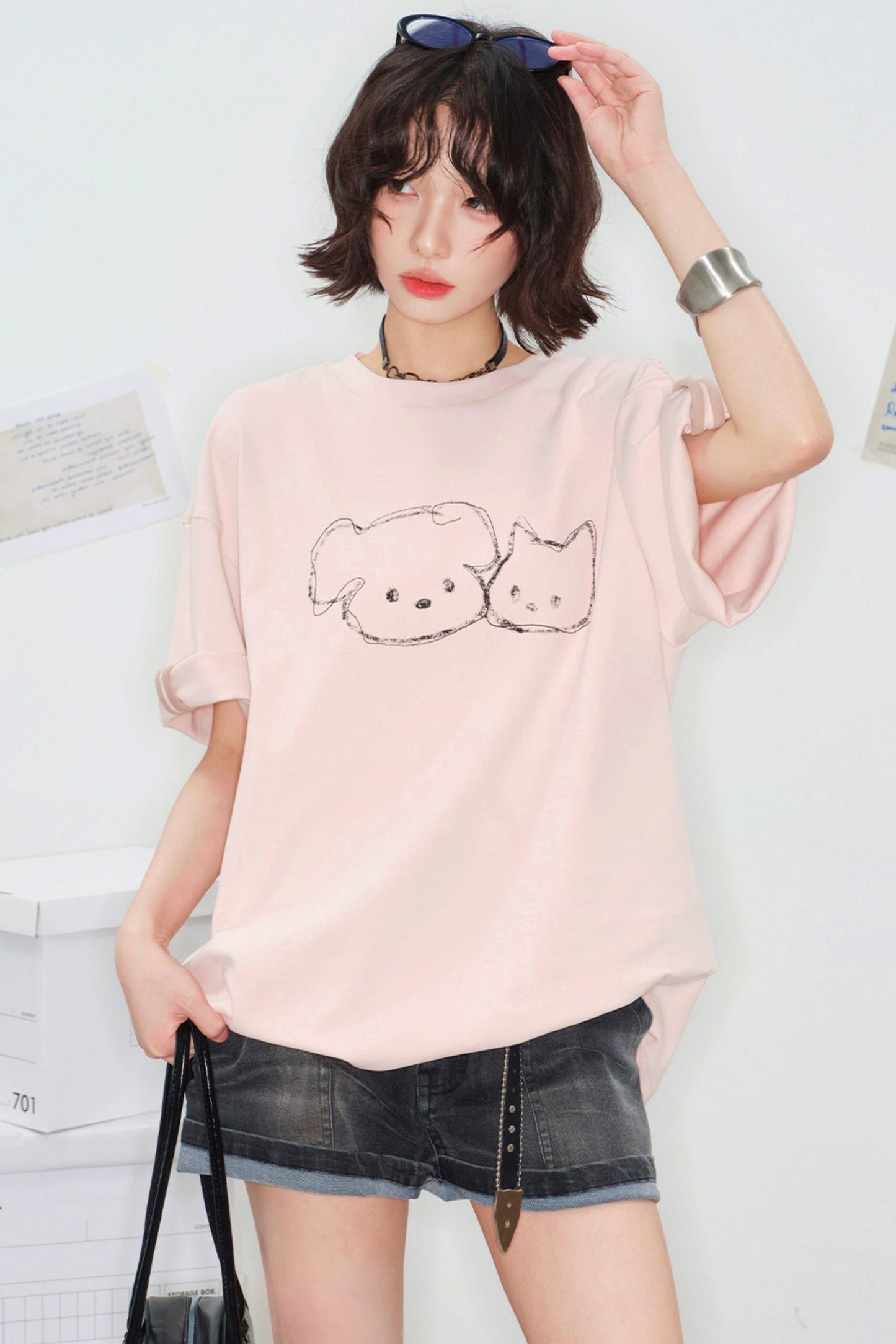 Animal Sweet Loose Top
