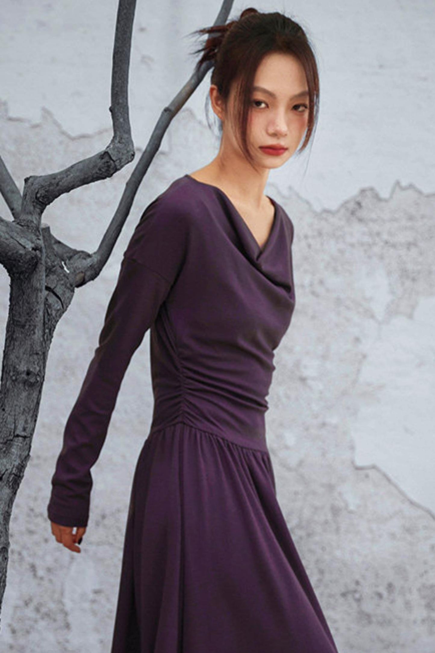 Retro Knitted Swing Dress