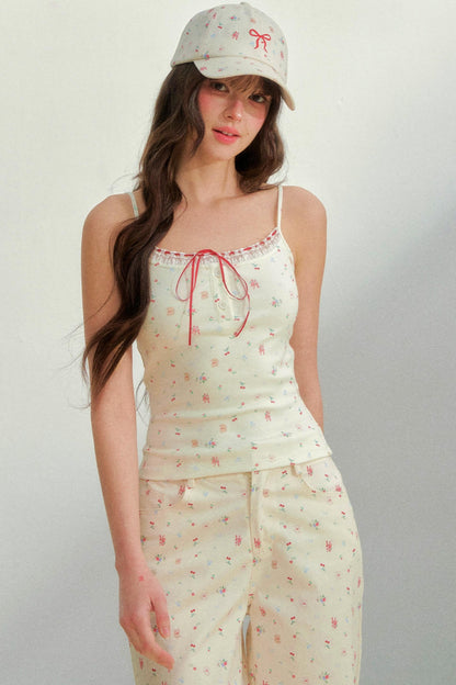 Sweet Camisole + Tops + Skirt