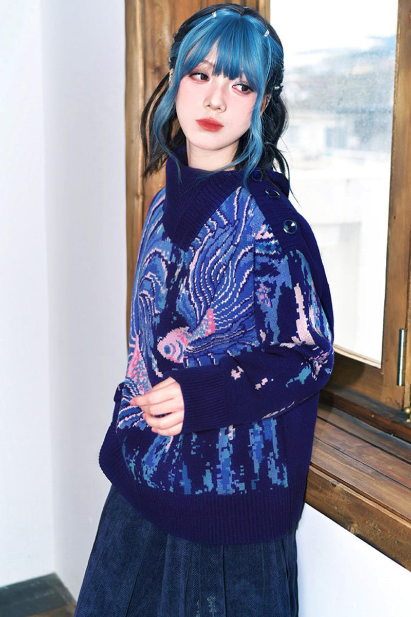 Floating Findream Jacquard Top
