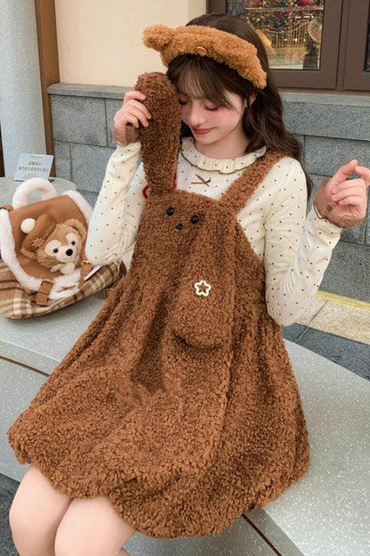 Sweet Puppy Suspender Dress