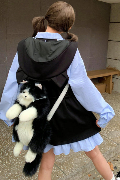 Cat Ear Hooded Dress
