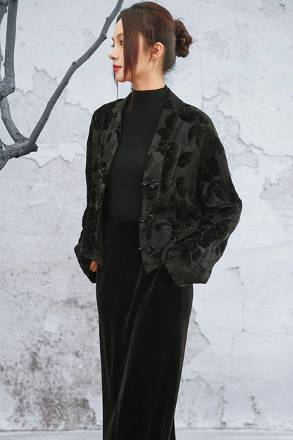 Mode Jacquard Jacket