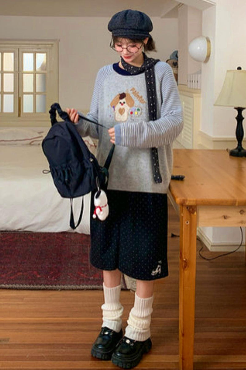 Sweet Puppy Loose Sweater